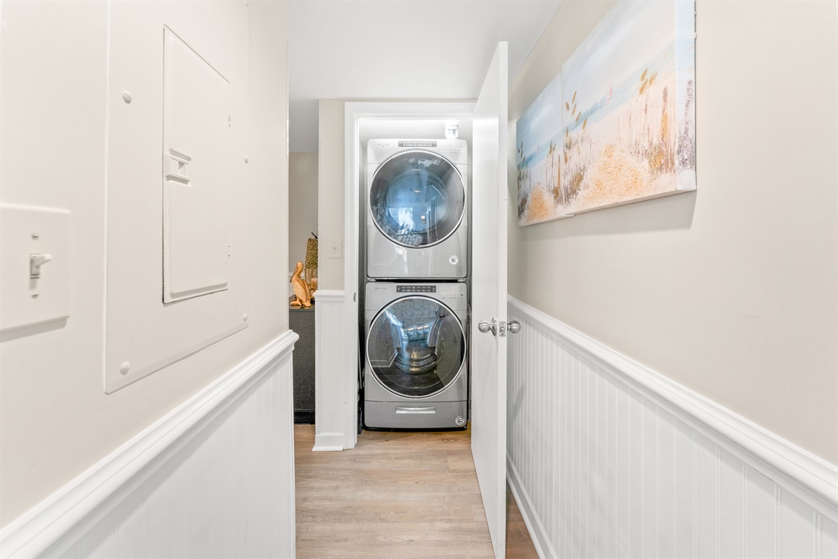 Full size washer and dryer