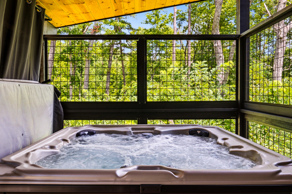 Peaceful Hot Tub Area