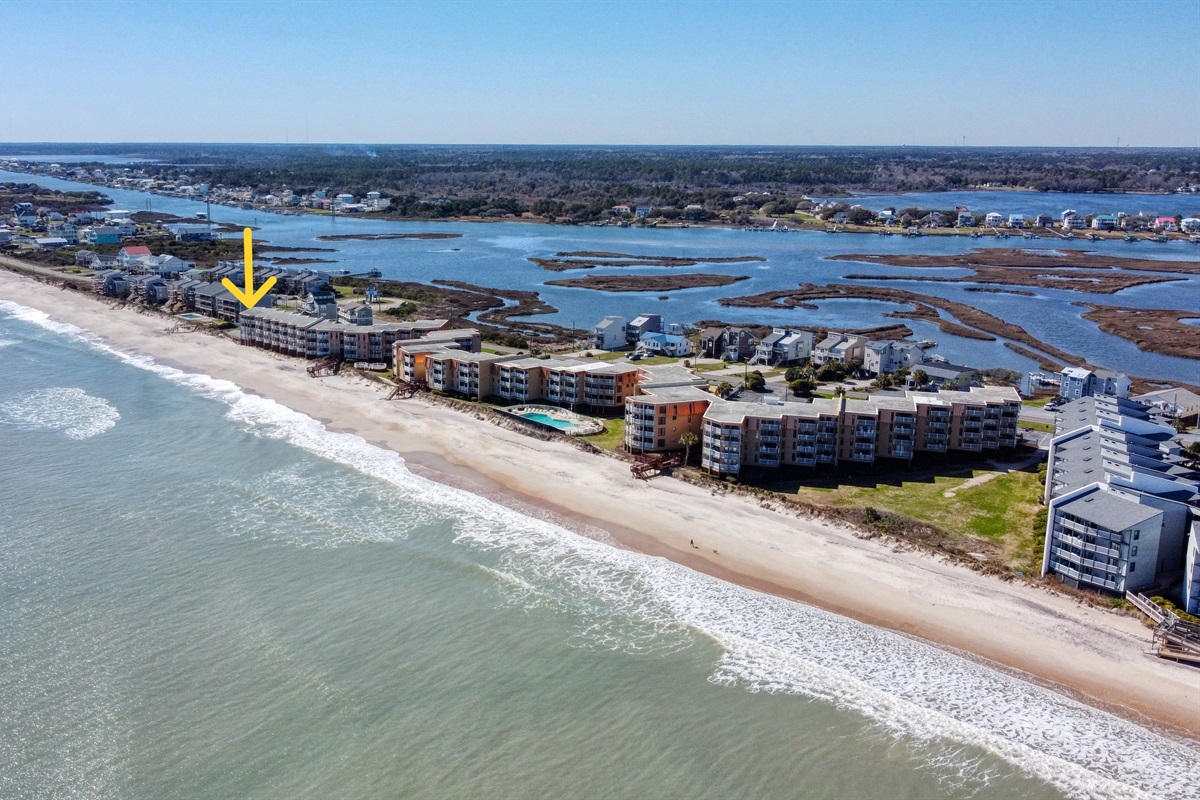Our location within Topsail Dunes