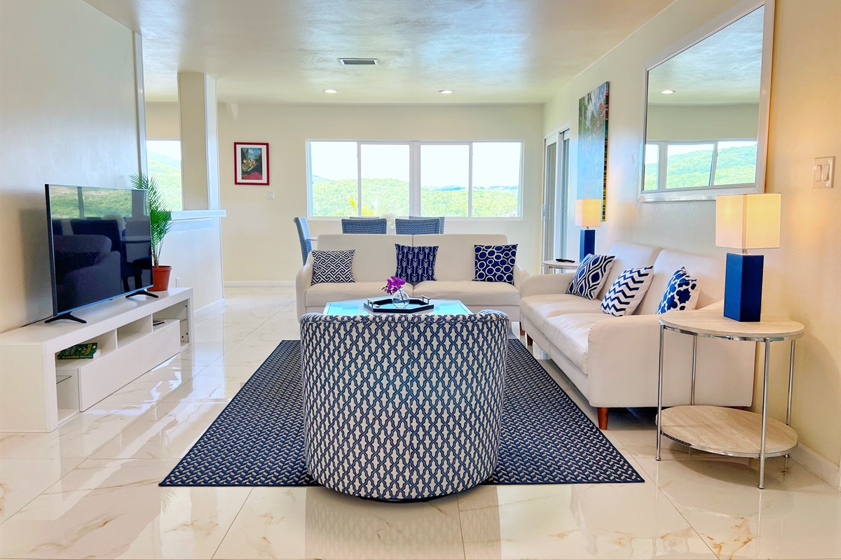 Whether you&rsquo;re curling up with a book or hosting a game night, this space has you covered.