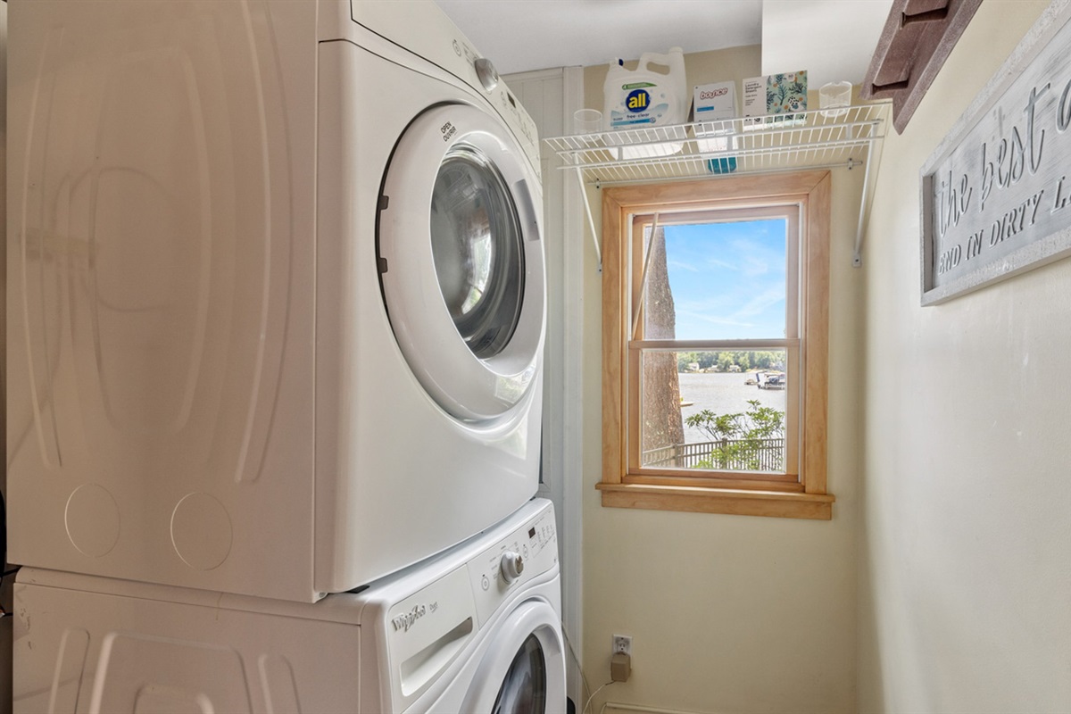 Laundry Room with Washer and Dryer