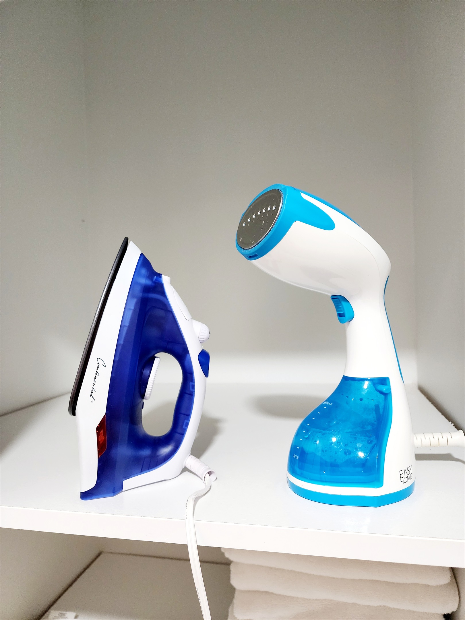 Iron & Steamer included