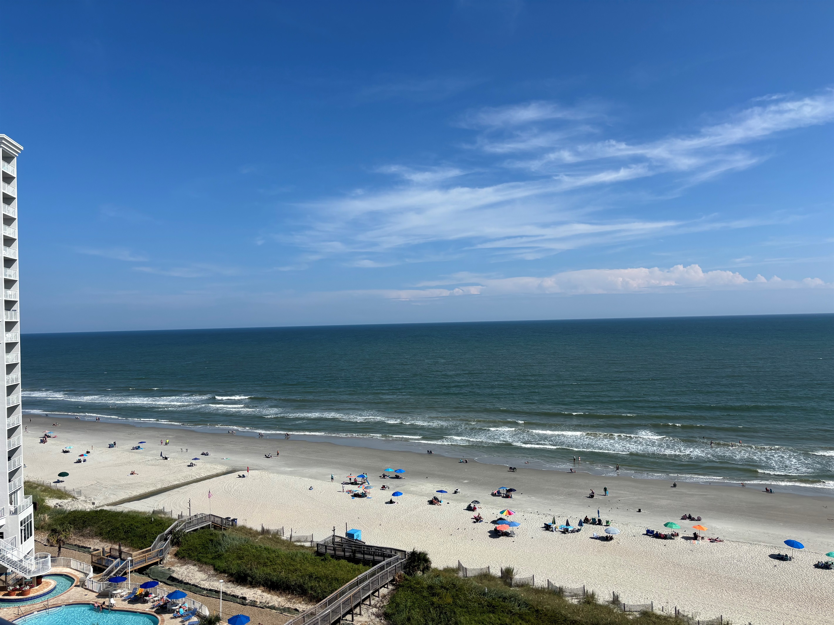 View from balcony