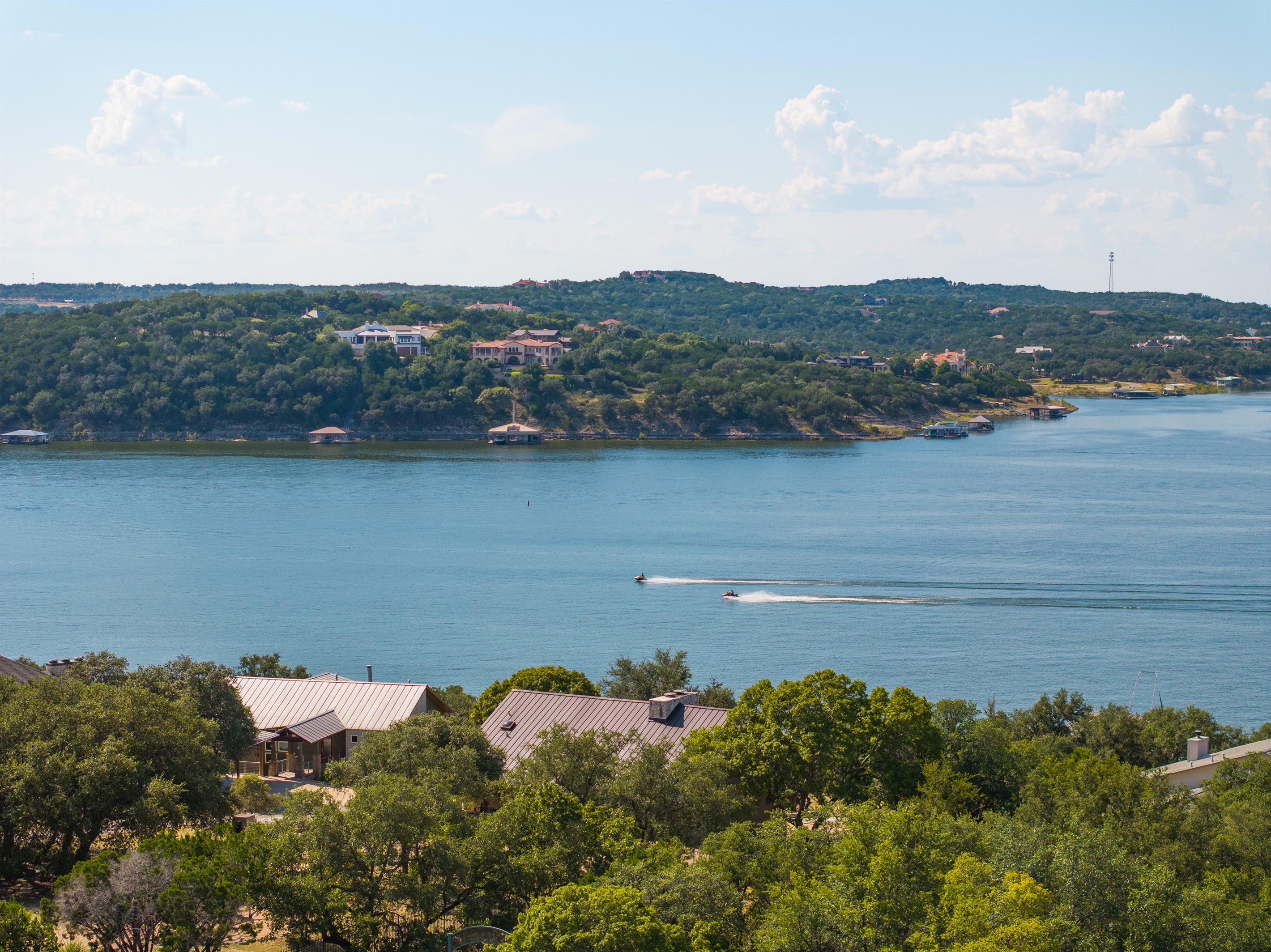 Lake Travis is currently 90% full as of August 2025, perfect for boating, swimming, and enjoying those iconic Hill Country sunsets.