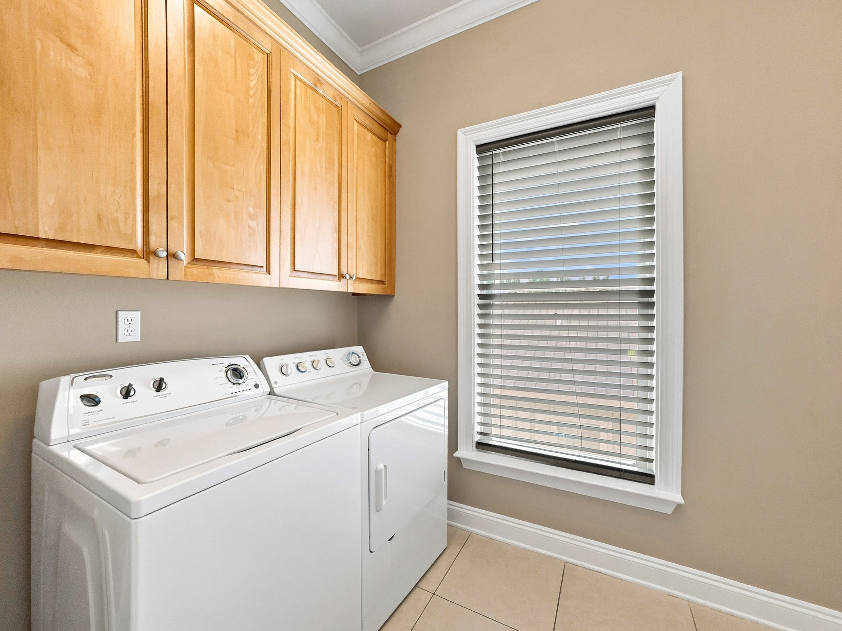 Full-size washer and dryer for in-home laundry