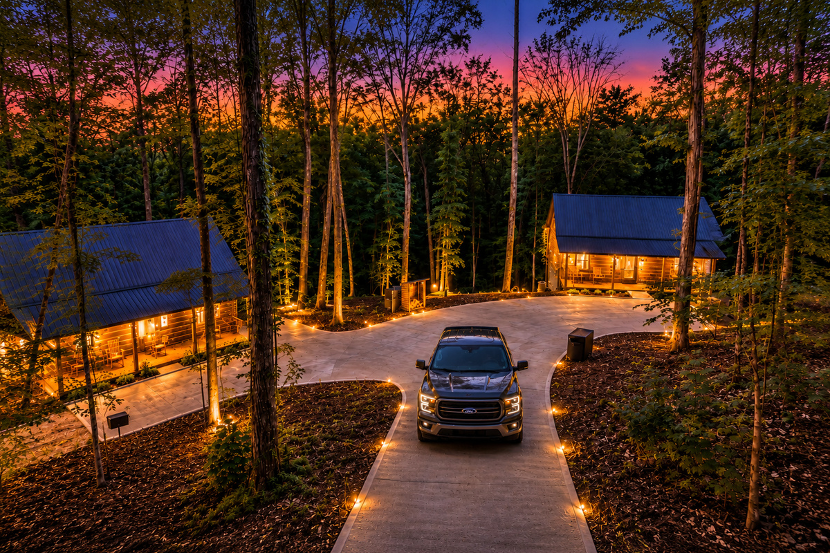 Two Cabins on Douglas Lake • Smoky Mountains