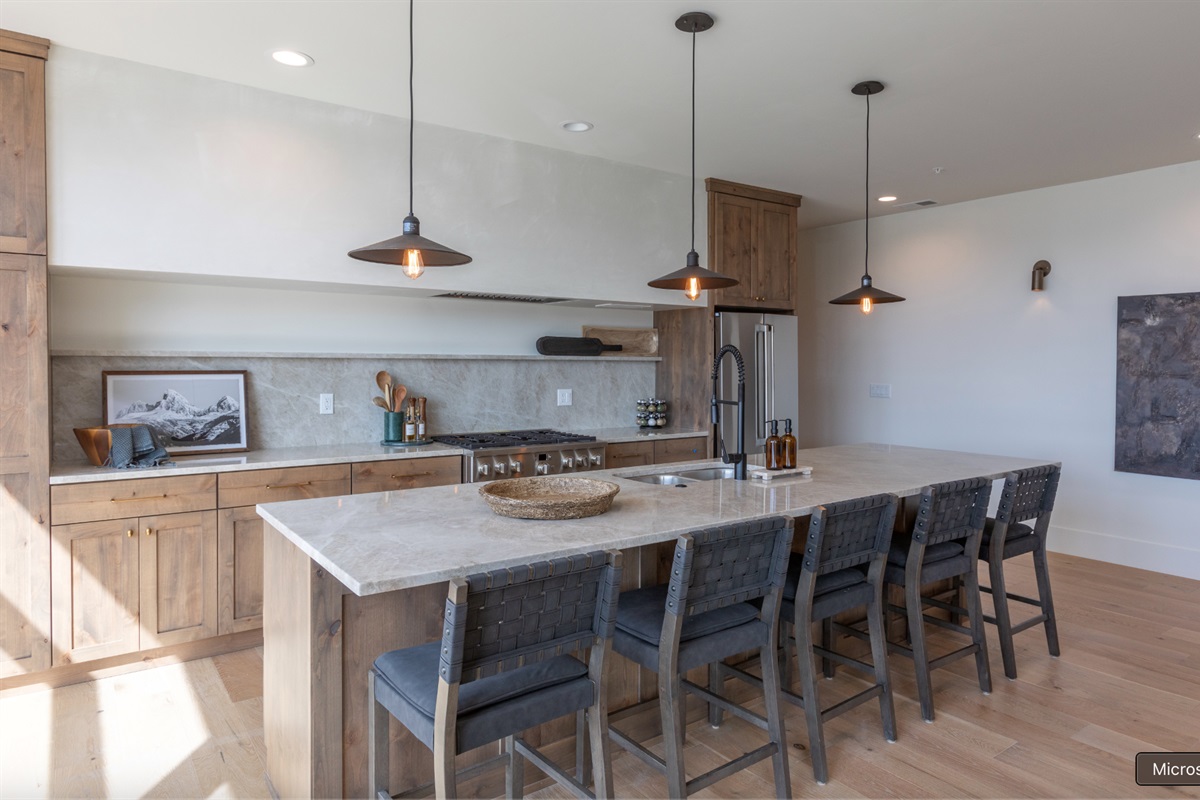 Middle Teton - A bright and inviting culinary hub.