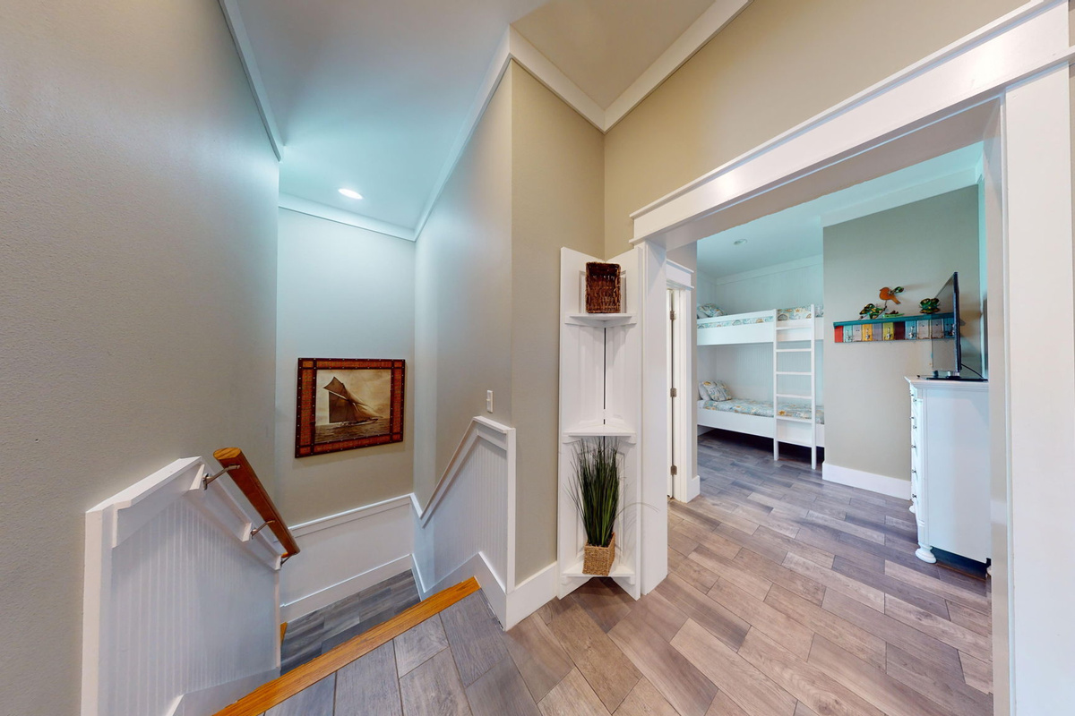 top of stair landing