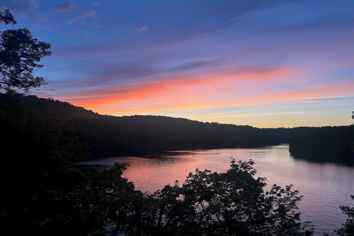 Fabulous Sunset View From Deck