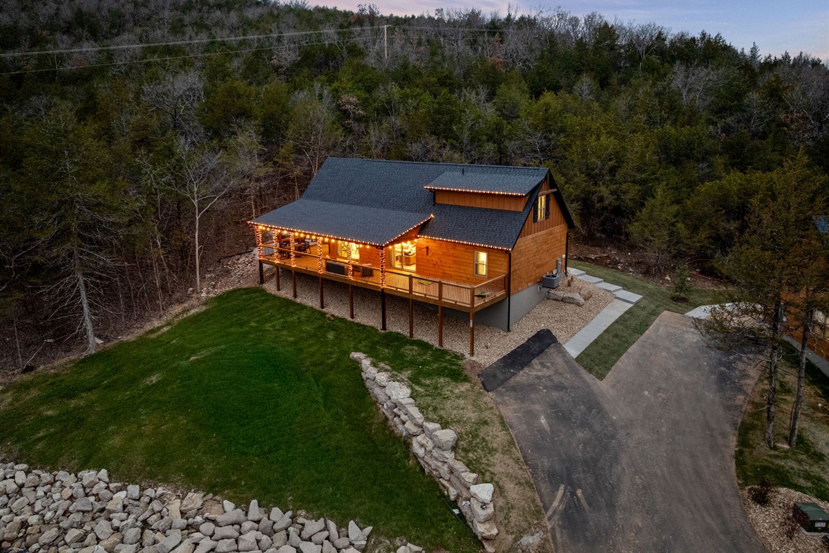 A quiet, tucked-away setting surrounded by nature.