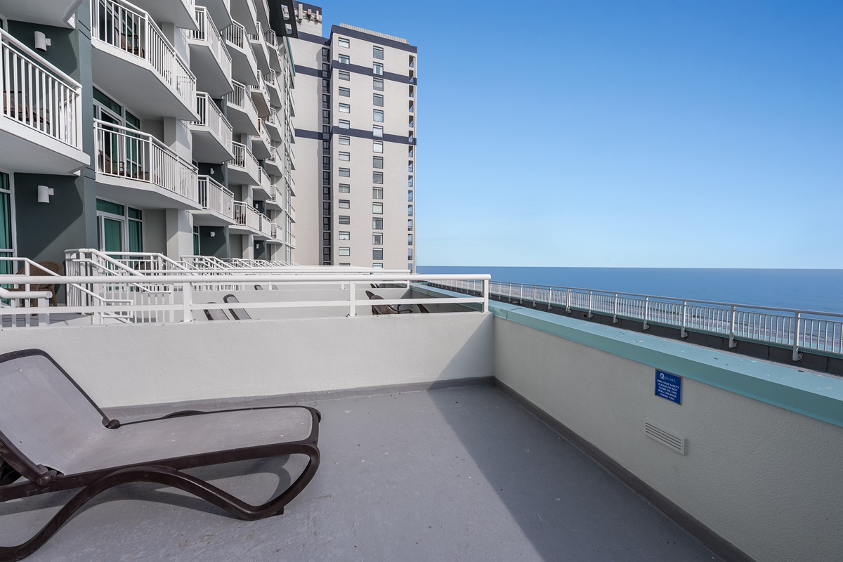 Amazing View from the Balcony!