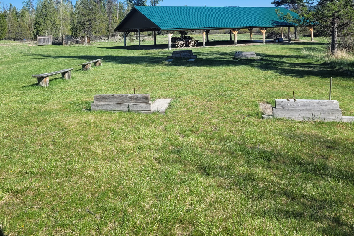 Picnic under the pavillion, throw some horseshoes, have a camp fire, or wander to the pond.