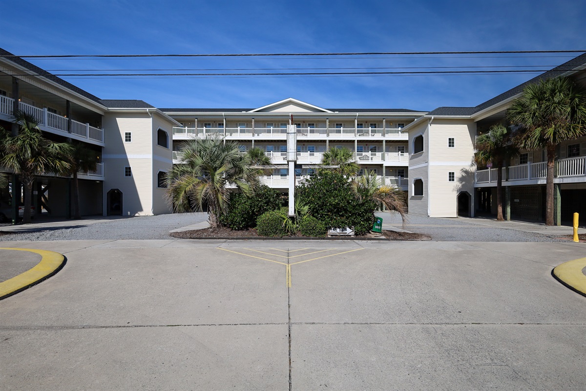 View when you arrive at Tiffany's