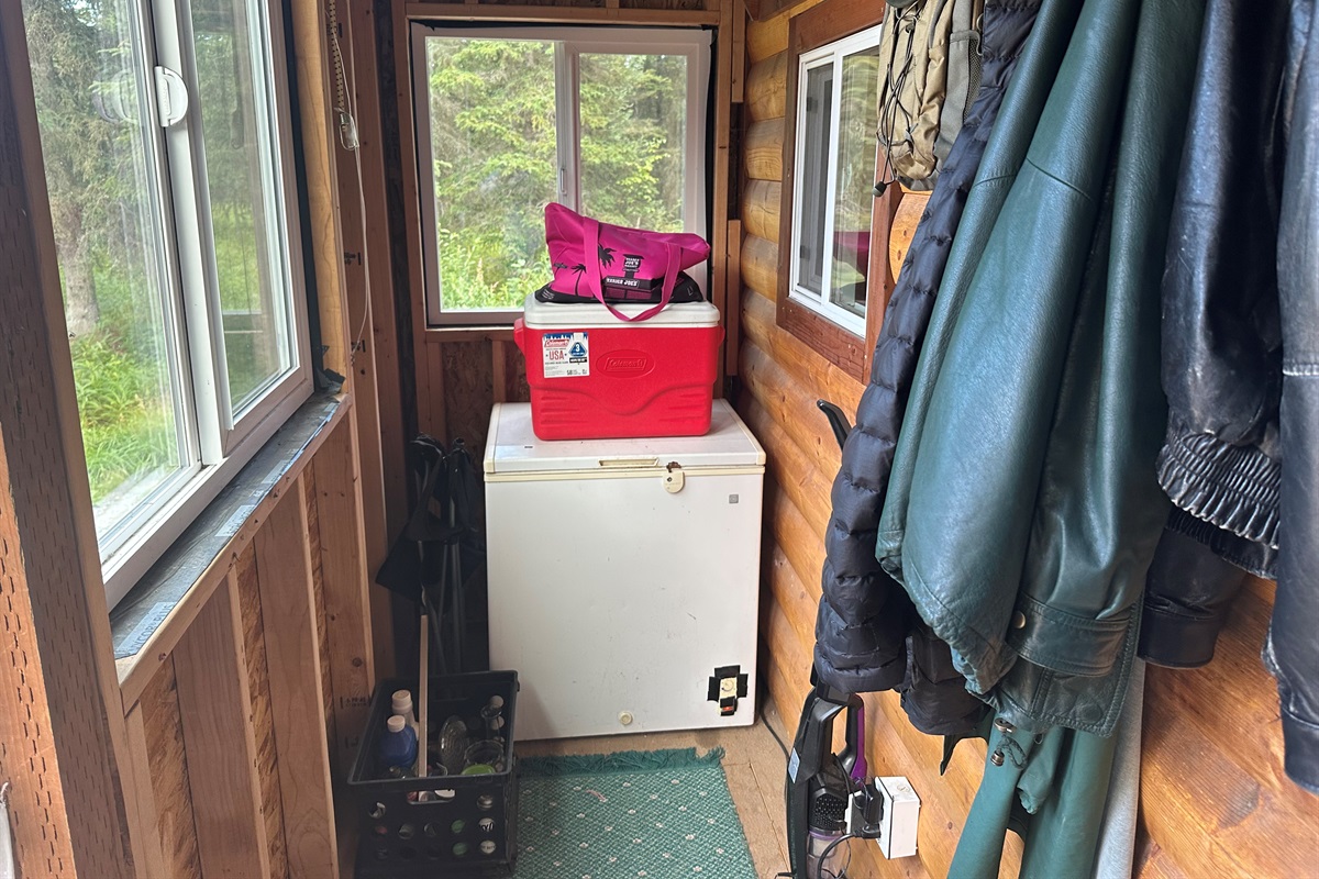 Freezer for guest use in Arctic Entry