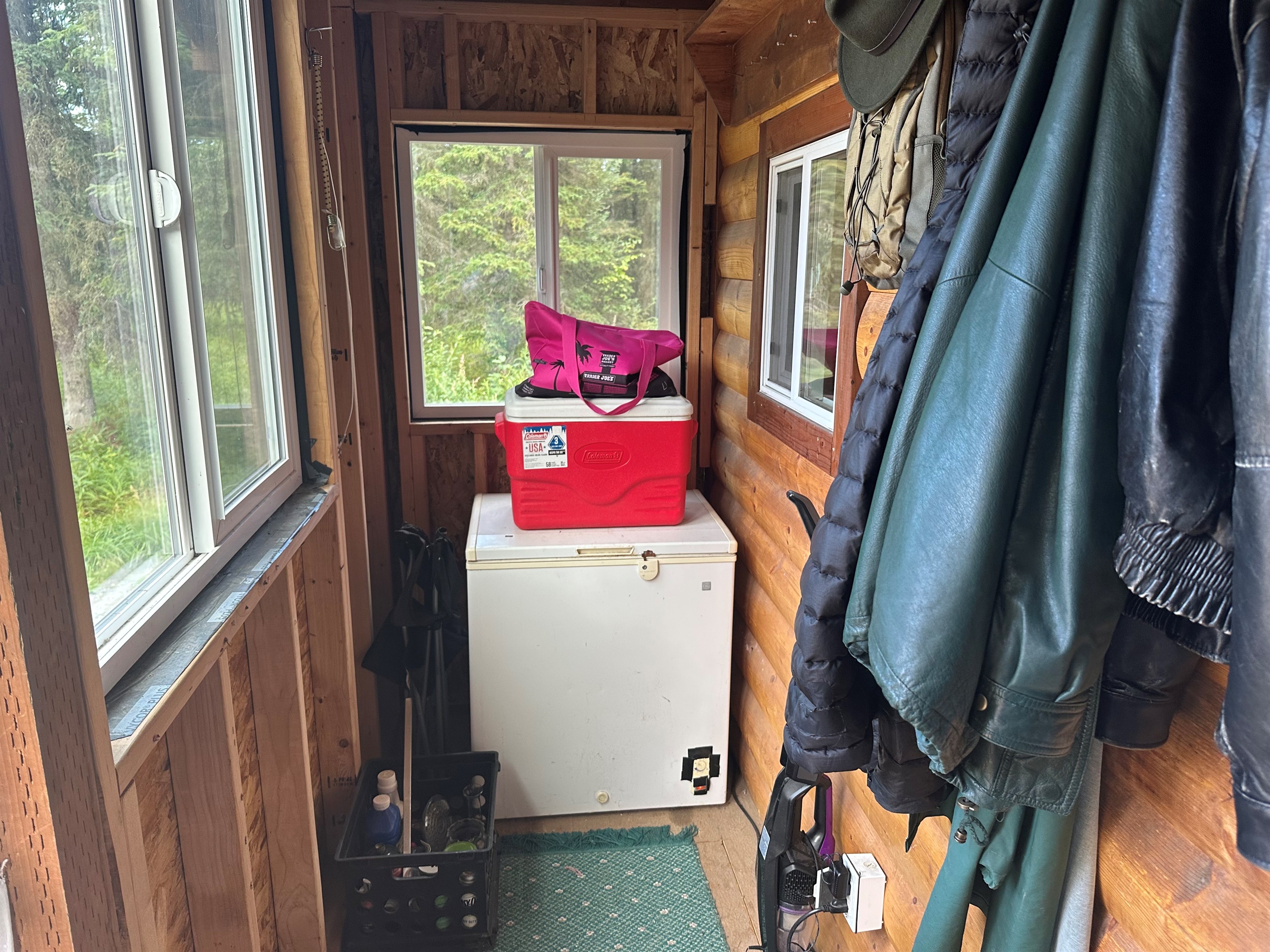 Freezer for guest use in Arctic Entry