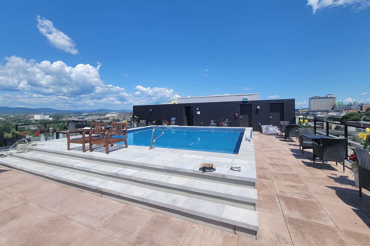 Spend sunny afternoons enjoying refreshing poolside moments
