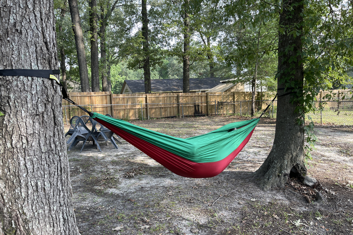 Read a book in the Hammock