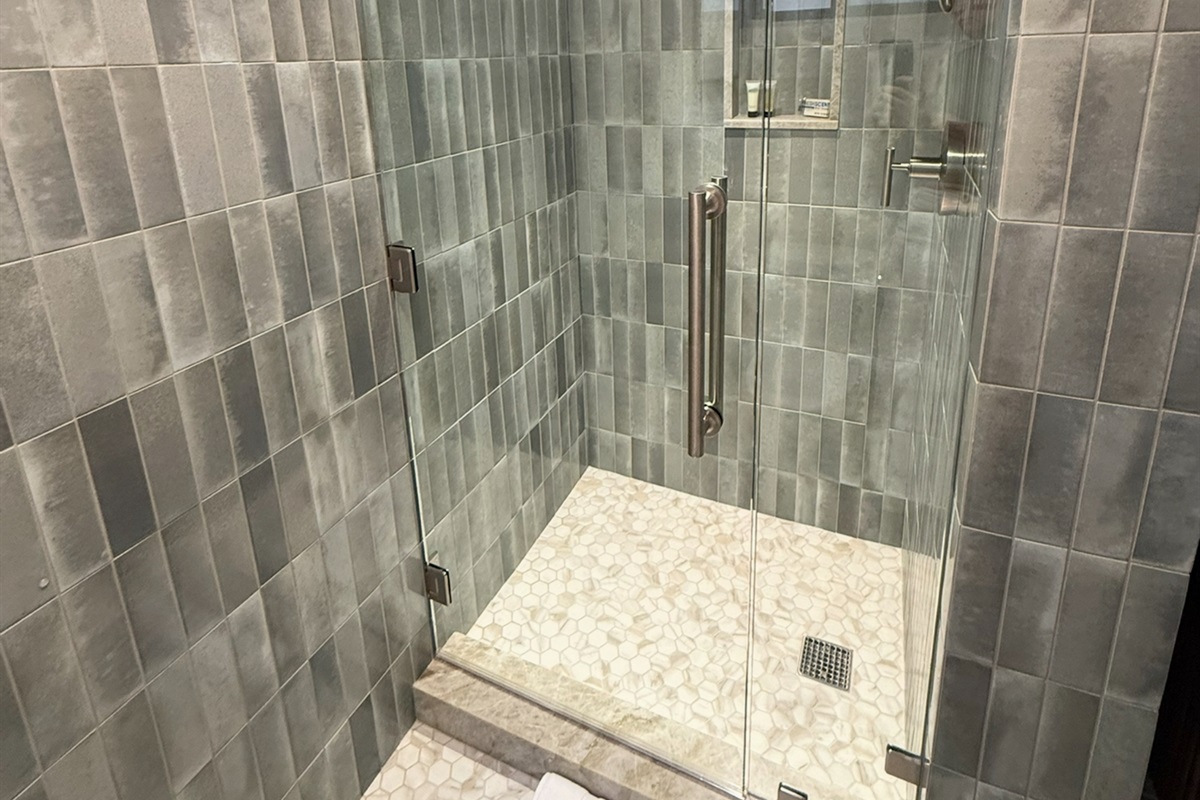 Rinse off the salt and sunscreen in style