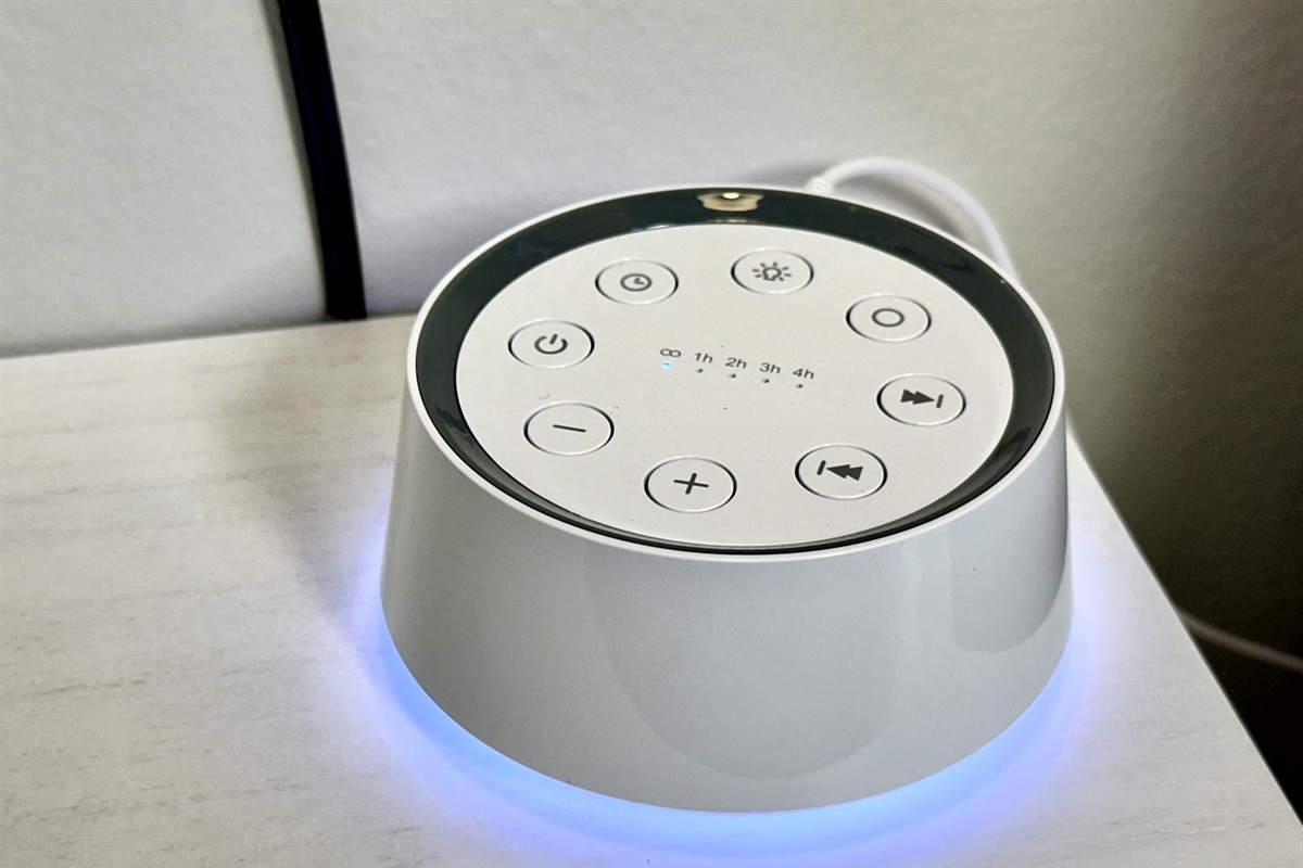 Noise machine available with variety of settings
