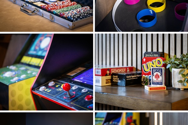 Game on 🎮🎱 Whether you're into arcade classics, poker nights, or board game battles, this space is made for nonstop fun with family and friends.