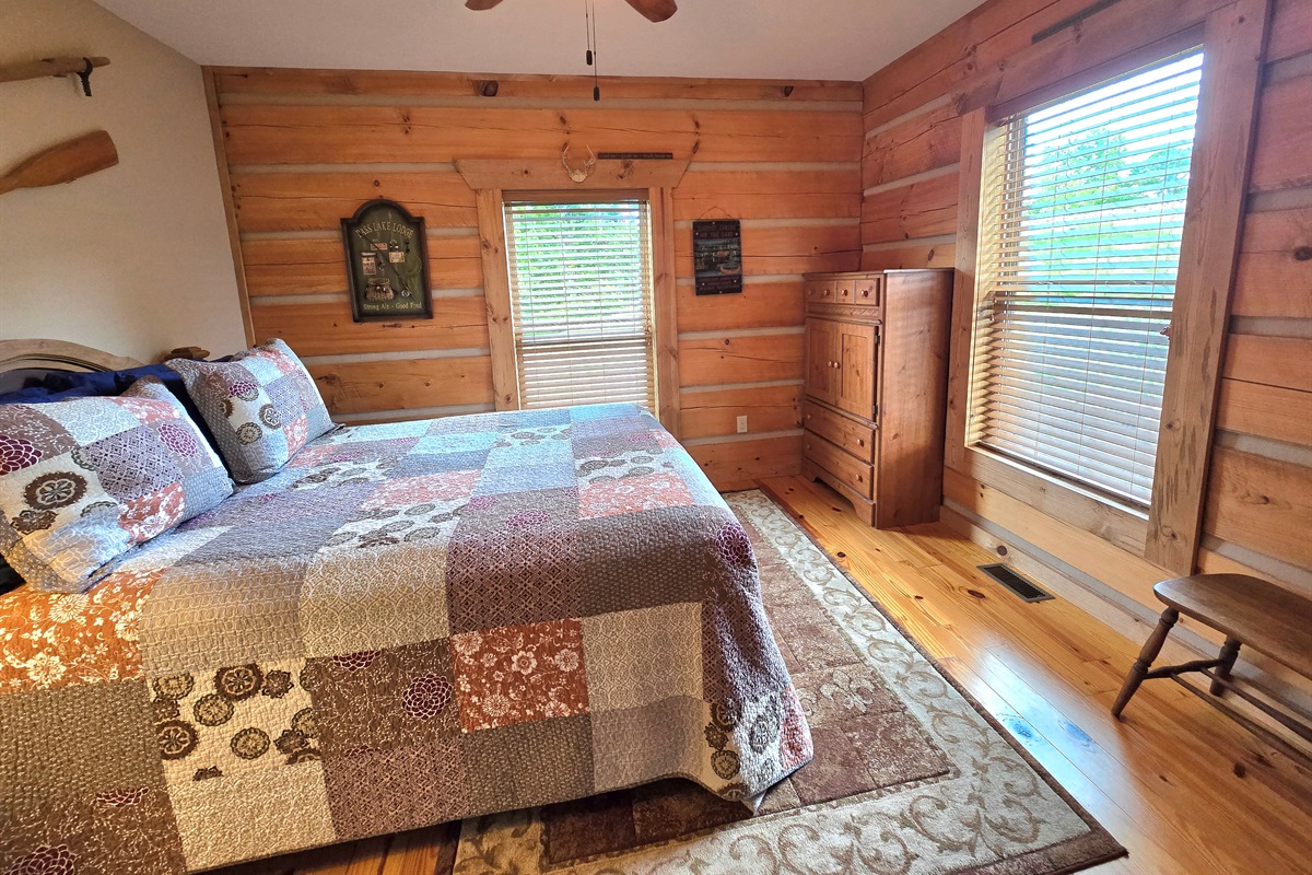 Bedroom #1 on Main Queen