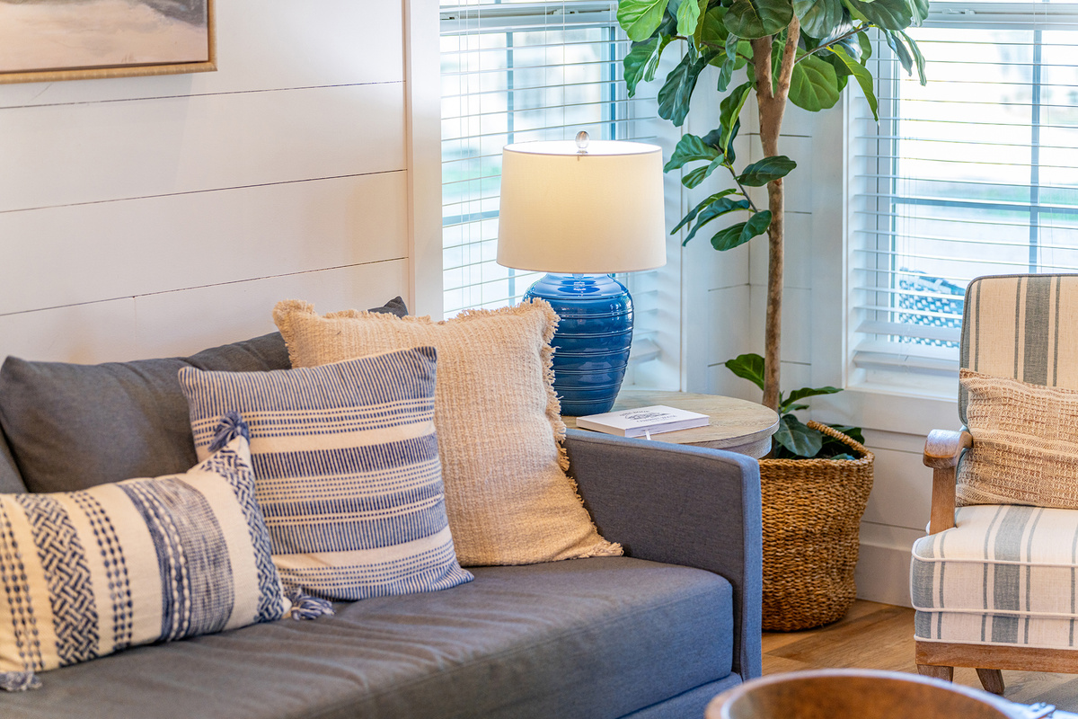 A comfortable space to gather, relax, and unwind.