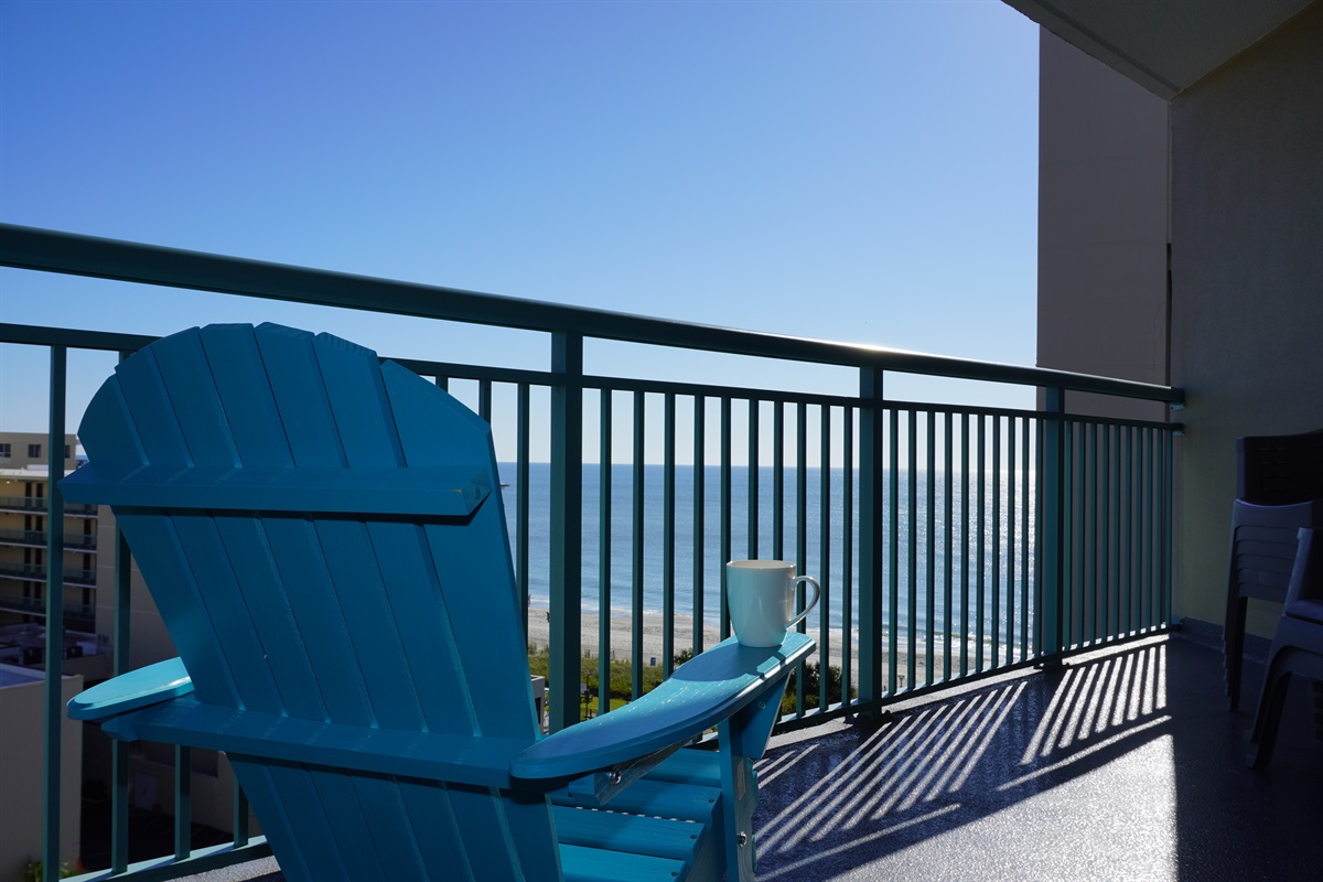 Wake up to this for a true retreat-like feel