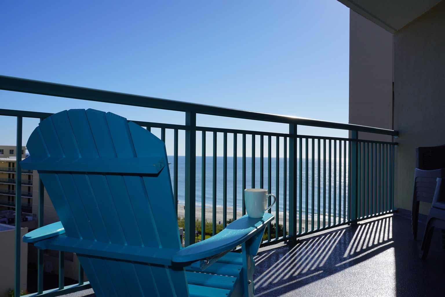 Wake up to this for a true retreat-like feel