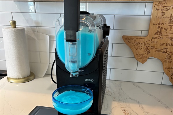 Make slushys and margaritas!