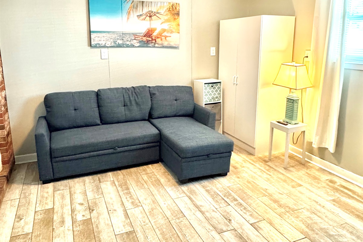 Bedroom 3 with sleeper sofa