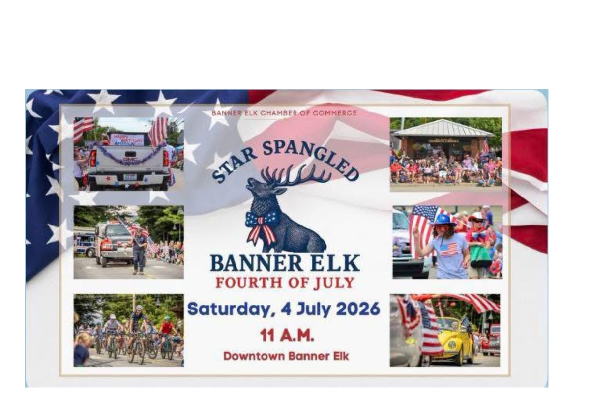 Banner Elk 4th of July / Independence Day "Star Spangled" 2026 Events!