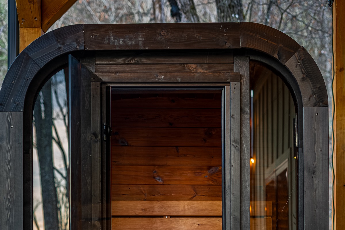 Outdoor Sauna