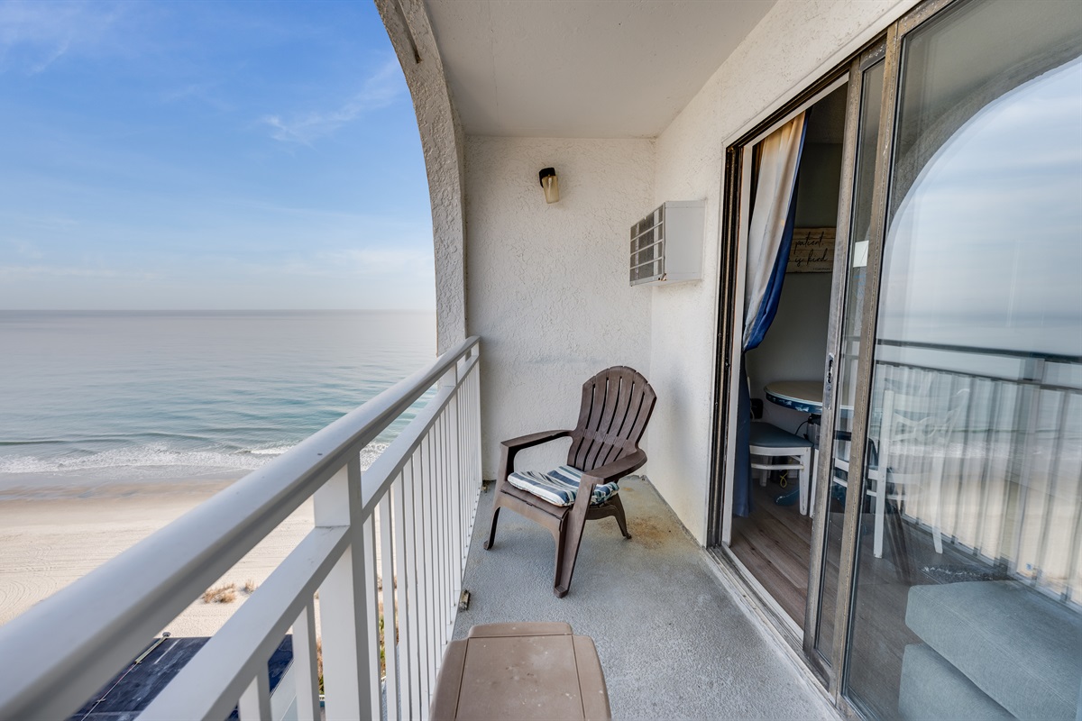 Amazing View from the Balcony!