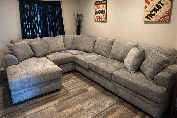 Theater room and 6th bedroom