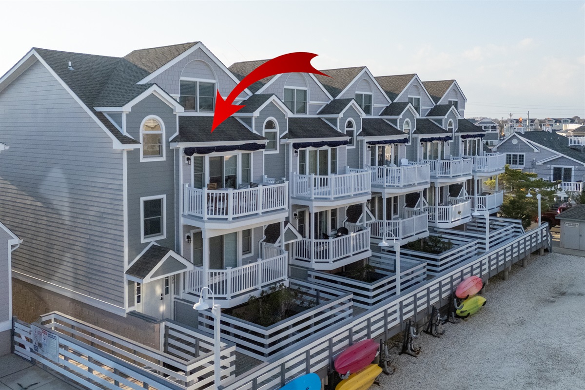 Exterior Front View of Unit