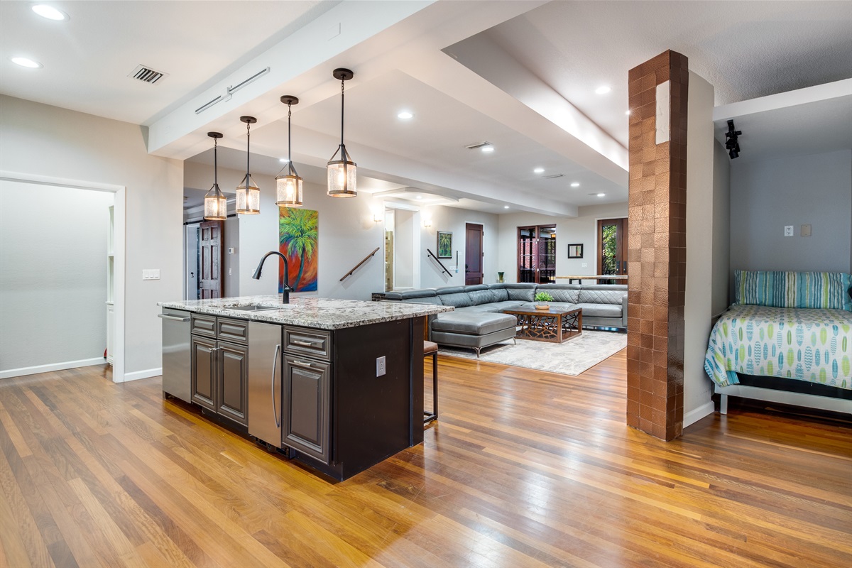 Open Kitchen Area