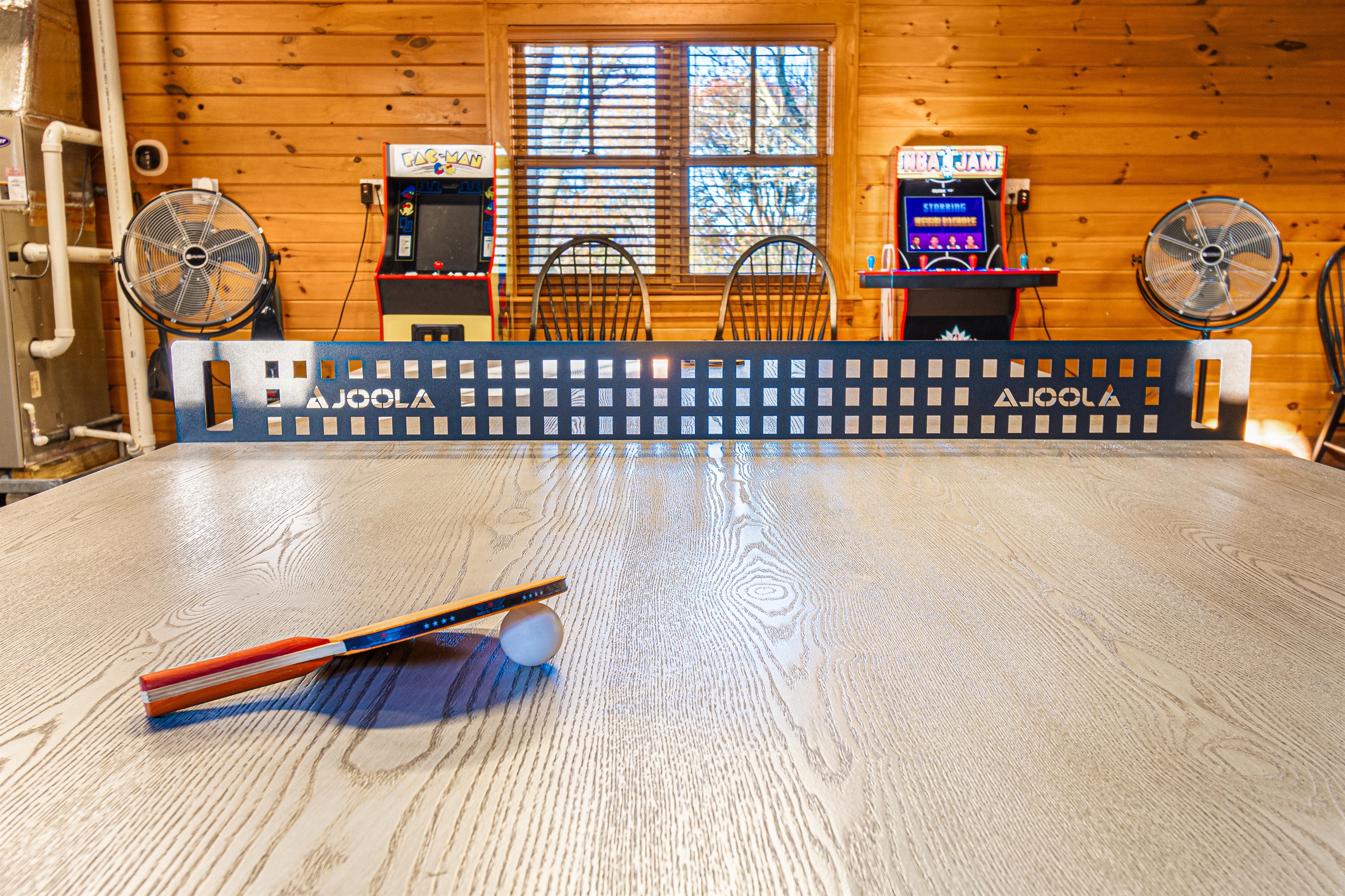 Who will be the family ping pong champion?