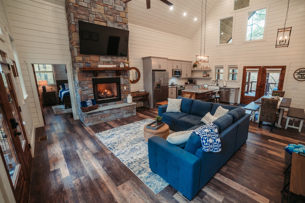 Snuggle up to the fire and a good movie