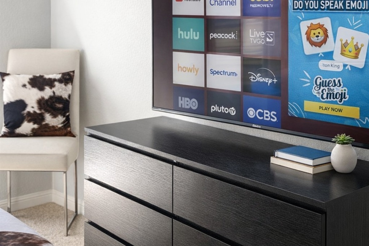 Experience premium in-room entertainment with 50” smart TVs in every bedroom