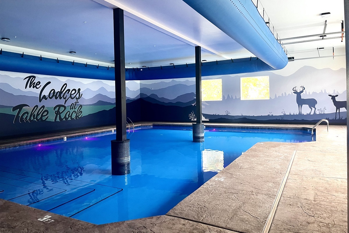 Community indoor pool open year round