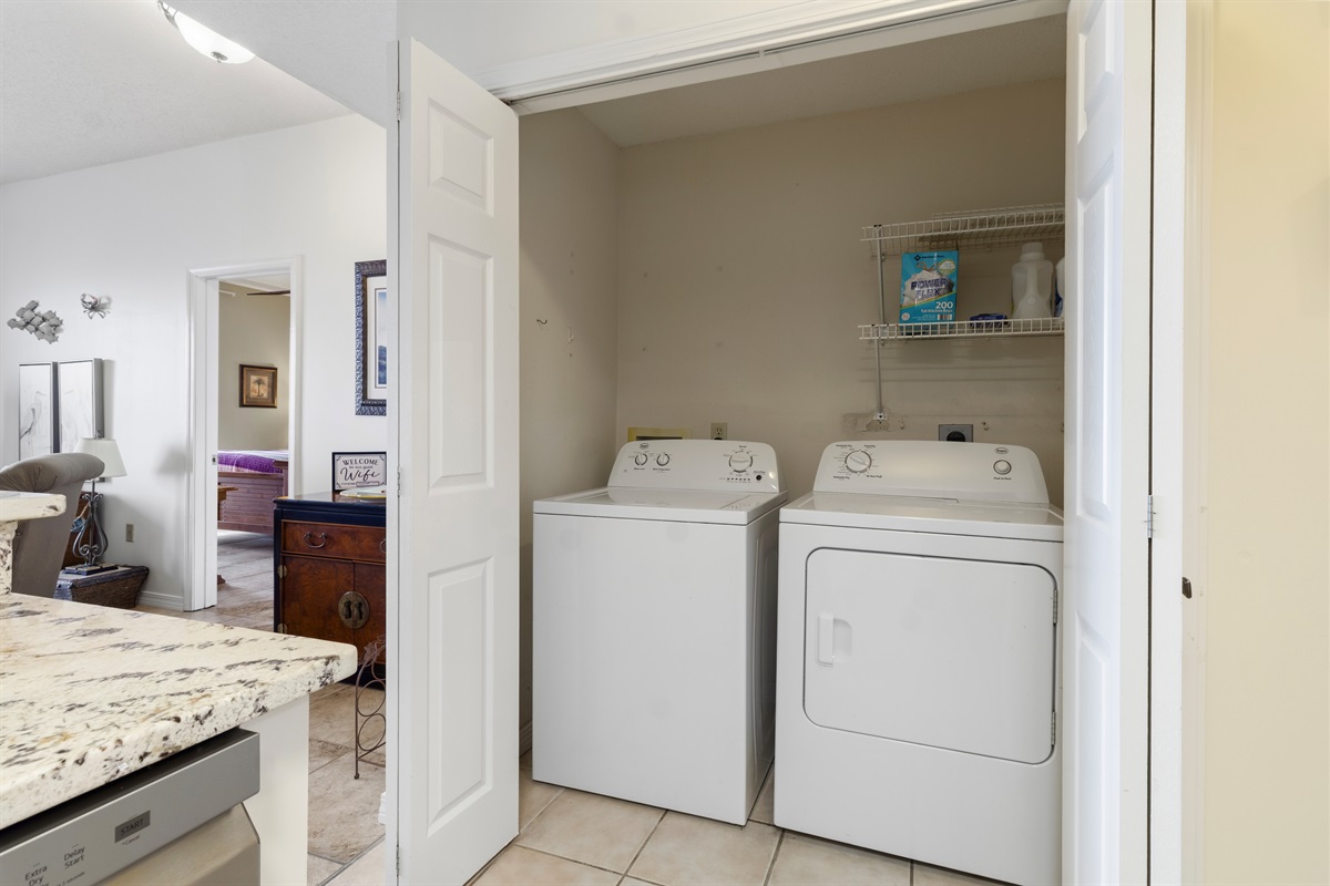 In-unit Washer Dryer 