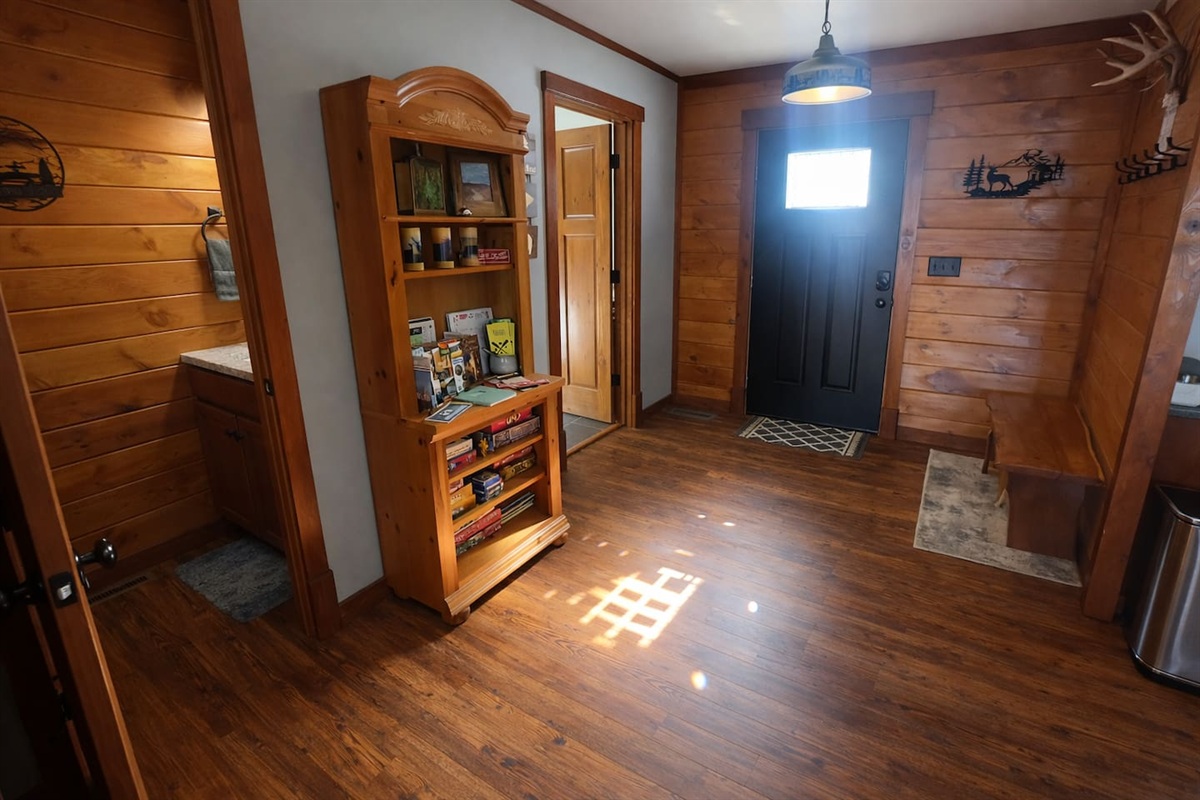 Entrance To Living Room Dining and Kitchen