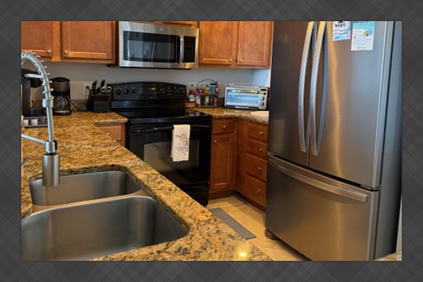 Fully equipped kitchen