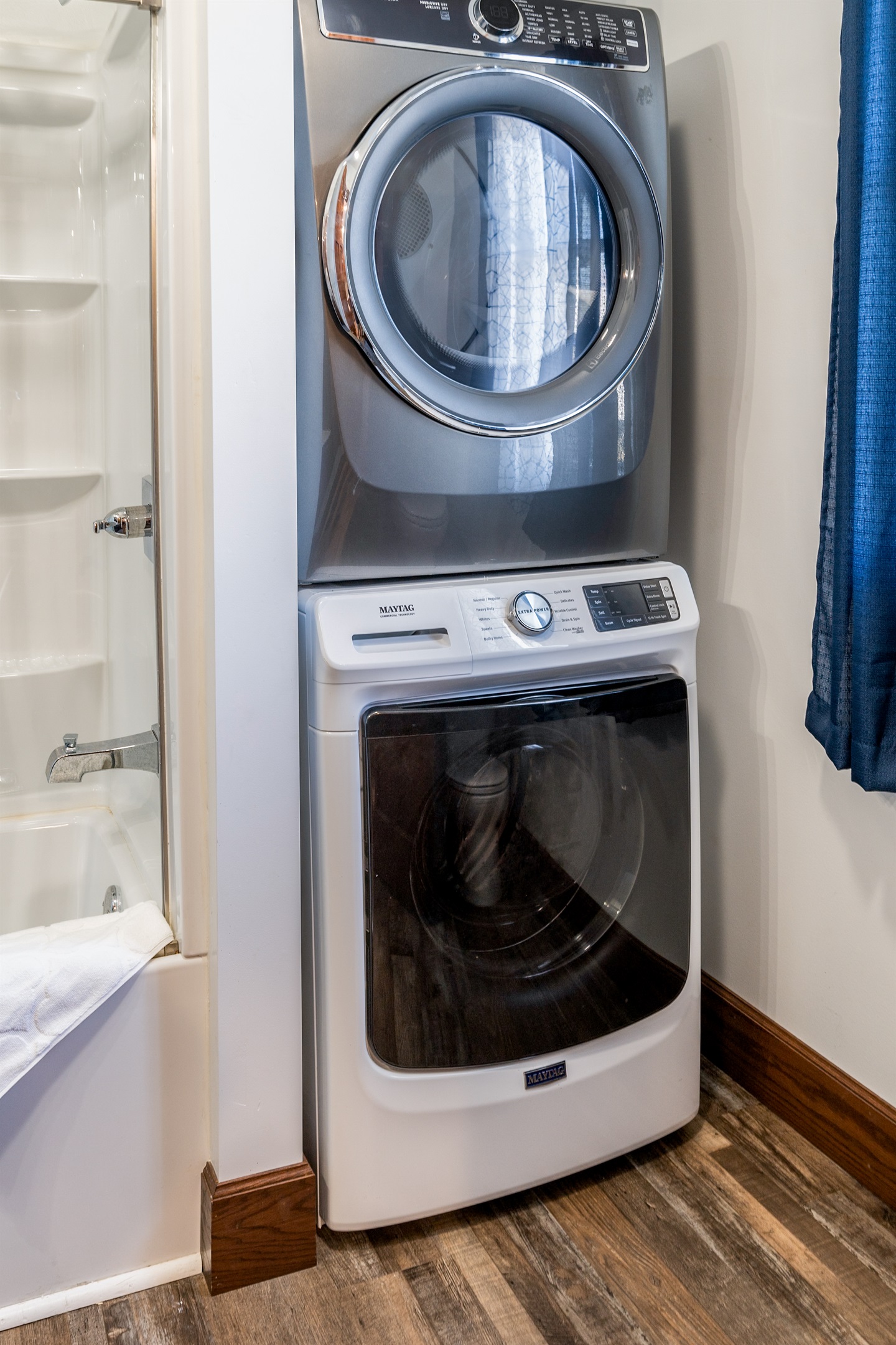 Full-size washer and dryer for your convenience—perfect for extended stays or family getaways.