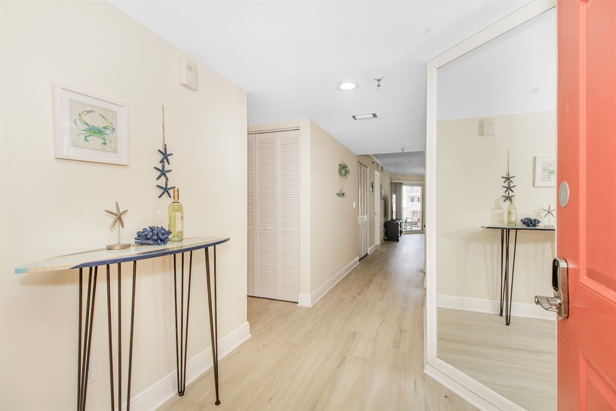 Main entry hall way. 