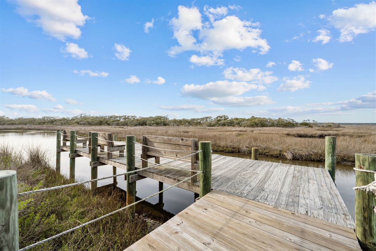 Private HOA dock perfect fun, adventure, or simply enjoying the nature around
