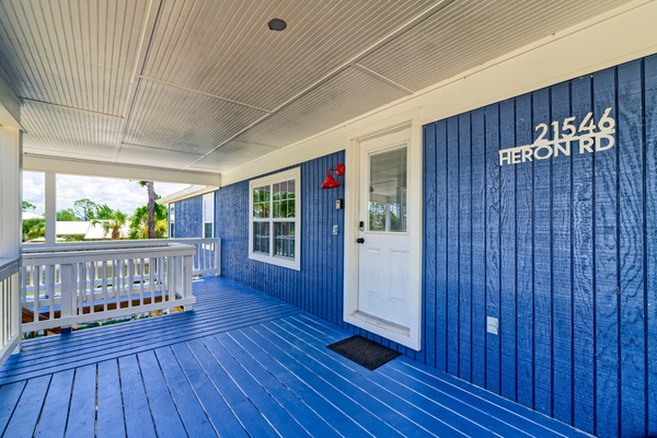 Heron House entry