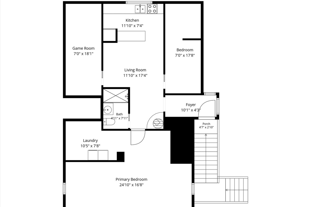 Penthouse layout