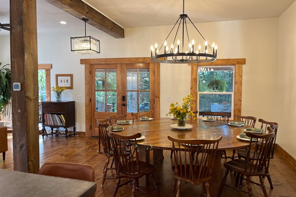 Loads of natural windows provide great lighting