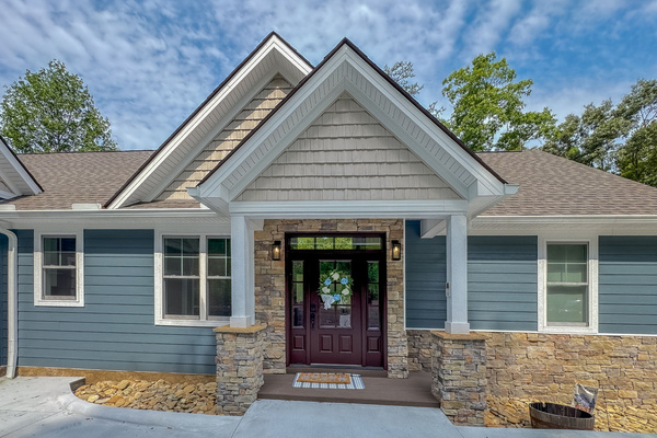 Front entrance to home